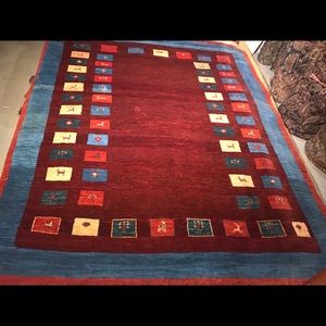 Handmade Persian Gabbeh Rug